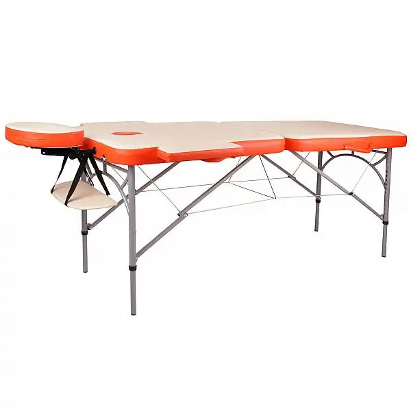 Масажний стіл inSPORTline Tamati 2-Piece Aluminium, чорний