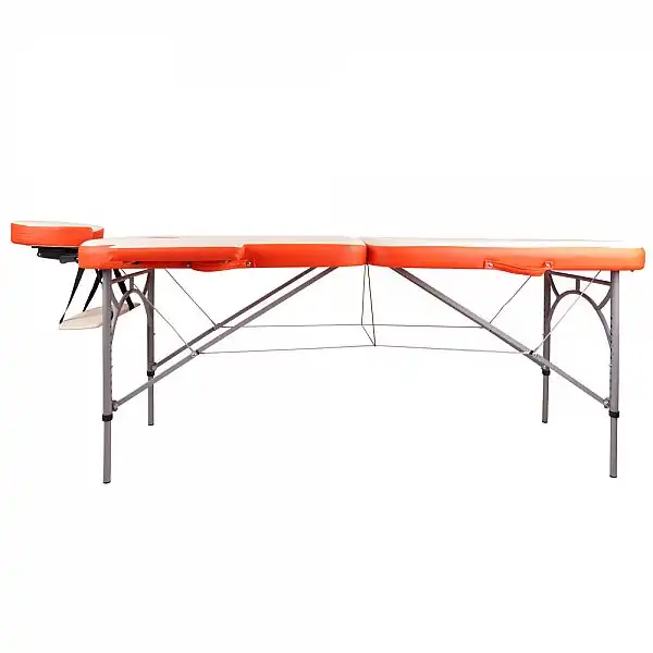 Масажний стіл inSPORTline Tamati 2-Piece Aluminium, чорний