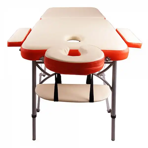 Масажний стіл inSPORTline Tamati 2-Piece Aluminium, чорний