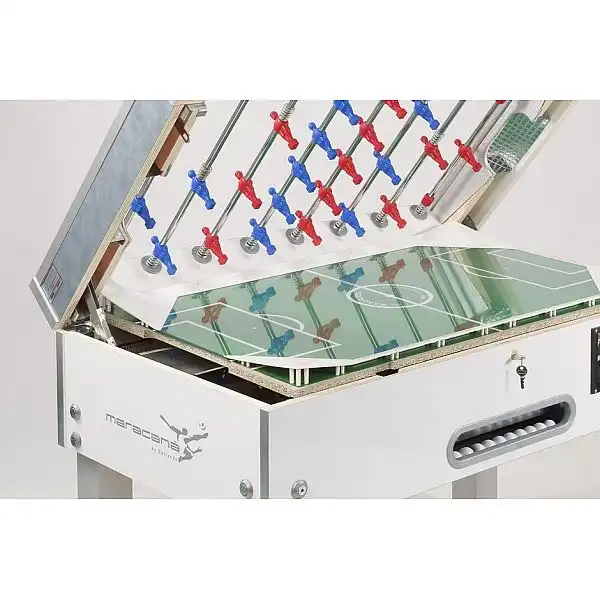 Настольный футбол Garlando Maracana White, Телескопические