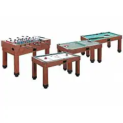 Настільний футбол Garlando Multi PRO 9в1, Телескопічні