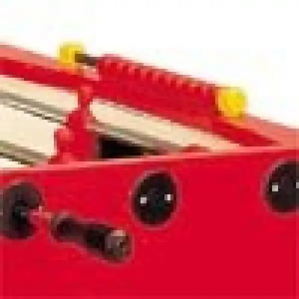Настільний футбол Garlando G-100 Red, Наскрізні