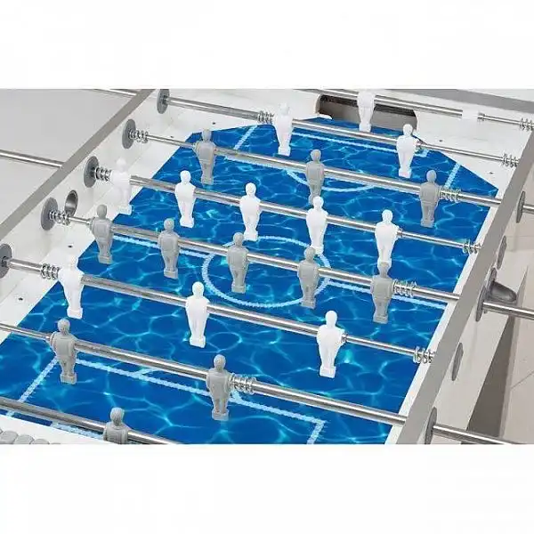 Настільний футбол Garlando G-500 Pure White H2O, Наскрізні