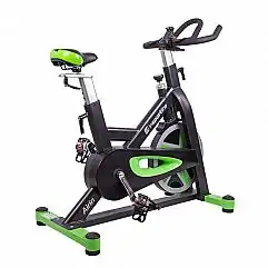 Спинбайк inSPORTline Airin, черно-зеленый