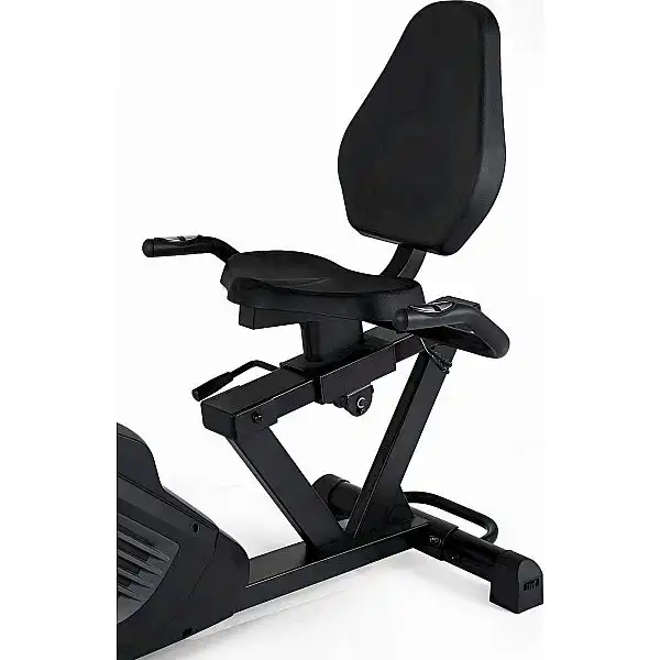 Электромагнитный горизонтальный велотренажер Zipro Glow WM iConsole+