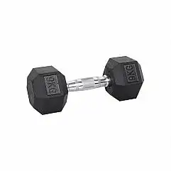 Шестигранна гантель inSPORTline Hexsteel 9кг
