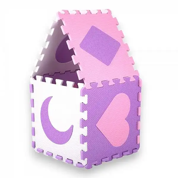 Ігровий килимок-пазл з піни inSPORTline Burgino 30 x 30 x 1 см, 36 елементів