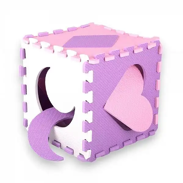 Ігровий килимок-пазл з піни inSPORTline Burgino 30 x 30 x 1 см, 36 елементів