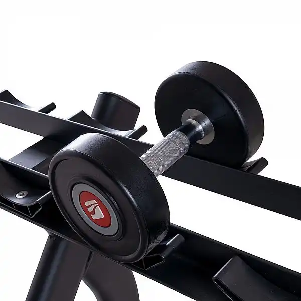 Стійка для гантелей із двома полицями для однієї руки inSPORTline GymRack II
