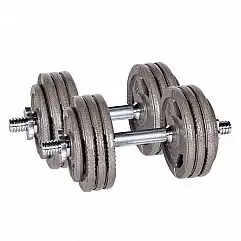 Одноручний набір гантелей inSPORTline Hamerton 2 x 20 кг