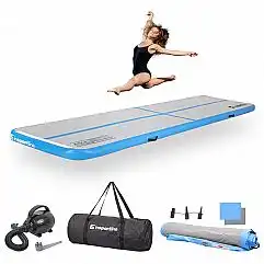 Надувний килимок для вправ inSPORTline Airstunt 400 x 100 x 10 см