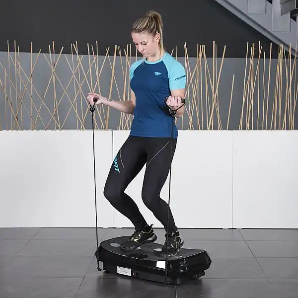 Вібраційна платформа з еспандерами inSPORTline Julisa