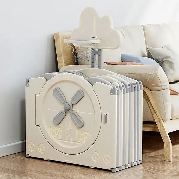 Манеж пластиковий inSPORTline Bufalino 12+2 167 x 160 x 64 см