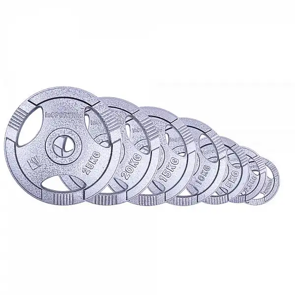 Диск олімпійський сталевий inSPORTline Hamerton 25кг