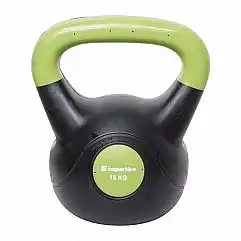 Гіря бітумна inSPORTline Kettlebell Dark 18кг