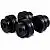 Гантели битумные Iron Body 2x16кг с перчатками