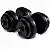 Гантели битумные Iron Body 2x18,5кг с перчатками