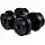 Гантели битумные Iron Body 2x21кг с перчатками