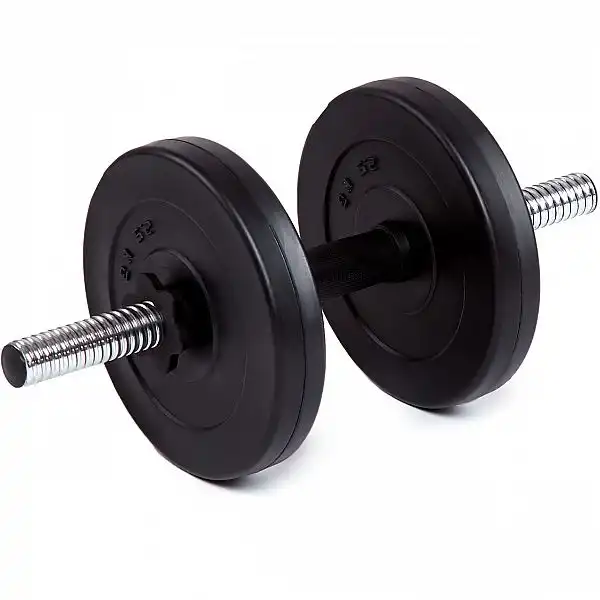 Гантель битумная Fit-On Chrome 1x6кг
