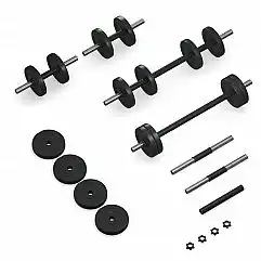 Гантели с функцией штанги 2в1 Fit-On 13кг