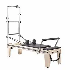 Реформер Elina Pilates Master instructor Fisio з вежою ELN 300170 Black