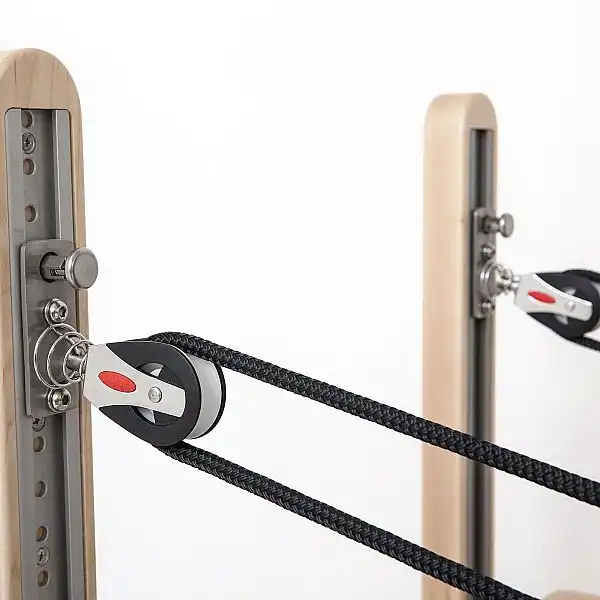 Реформер Elina Pilates Elite Wood з вежою ELN 700040 Black