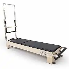 Реформер Elina Pilates Elite Wood з вежою ELN 700040 Black