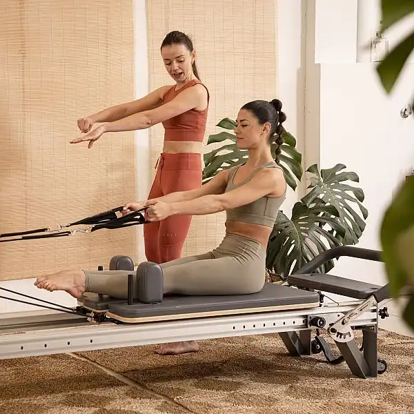 Алюмінієвий реформер Elina Pilates Mentor ELN 100400 Black