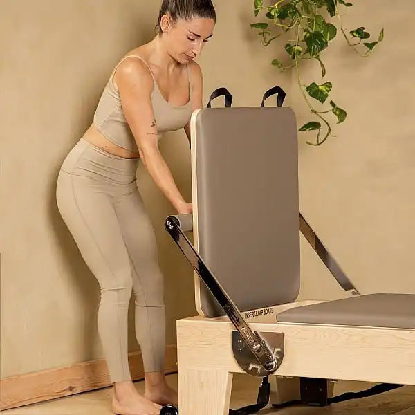 Реформер Elina Pilates Elite Wood ELN 700015 Black
