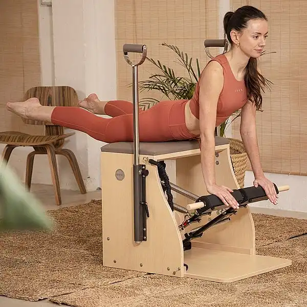Комбінований стілець для пілатесу Elite Pilates ELN 700070 Black