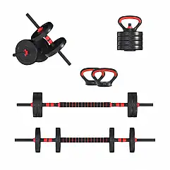 Гантелі з функцією штанги 6в1 Fit-On 13кг