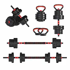 Гантелі з функцією штанги 6в1 Fit-On 23кг