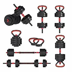 Гантелі з функцією штанги 6в1 Fit-On 28кг