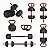 Гантели с функцией штанги 6в1 Fit-On 28кг