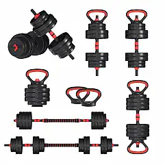 Гантелі з функцією штанги 6в1 Fit-On 32кг