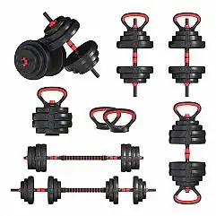 Гантели с функцией штанги 6в1 Fit-On 38кг