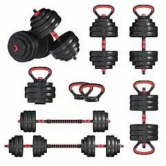 Гантели с функцией штанги 6в1 Fit-On 58кг