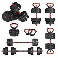 Гантели с функцией штанги 6в1 Fit-On 63кг