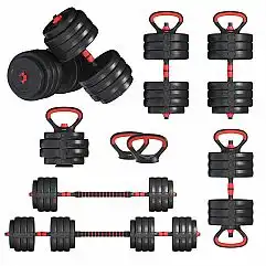 Гантели с функцией штанги 6в1 Fit-On 73кг
