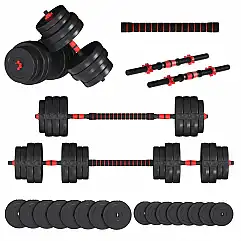 Гантелі з функцією штанги 2в1 Fit-On Pro 63кг