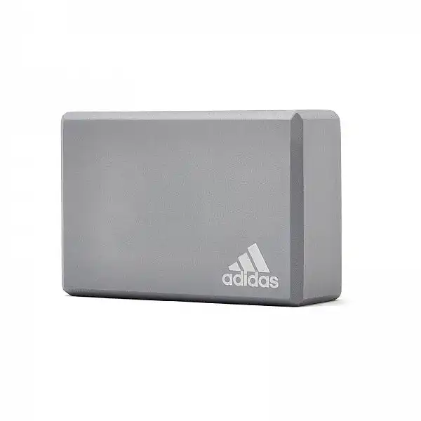 Блок для йоги из пены Adidas ADYG-20100FOAM серый