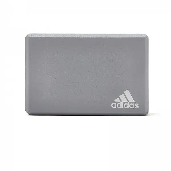 Блок для йоги з піни Adidas ADYG-20100FOAM сірий