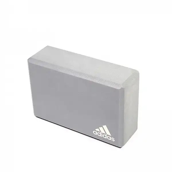 Блок для йоги з піни Adidas ADYG-20100FOAM сірий