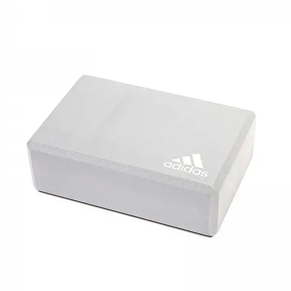 Блок для йоги з піни Adidas ADYG-20100FOAM сірий