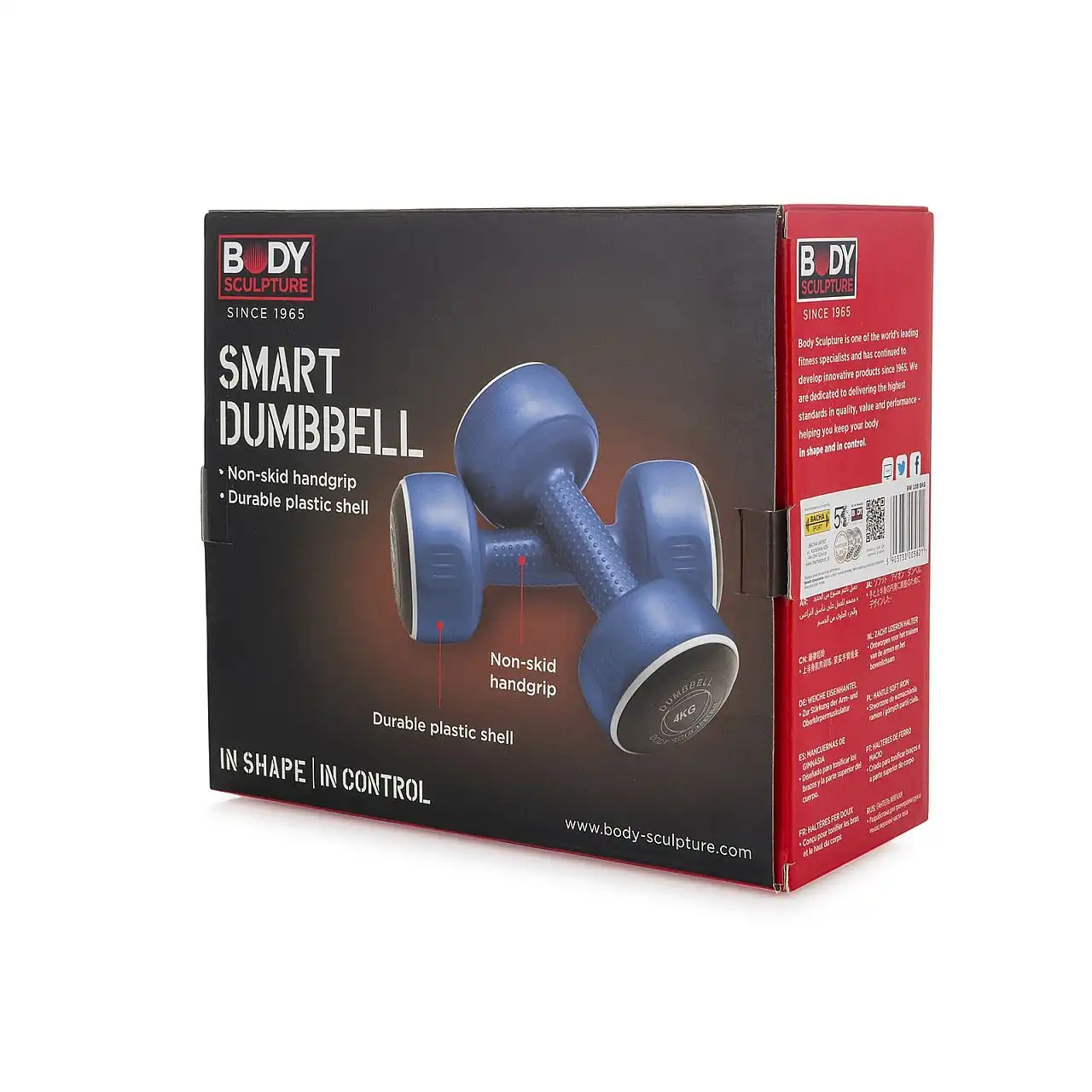 Body Sculpture гантелі SMART 2 х 4кг BW 108 8 кг