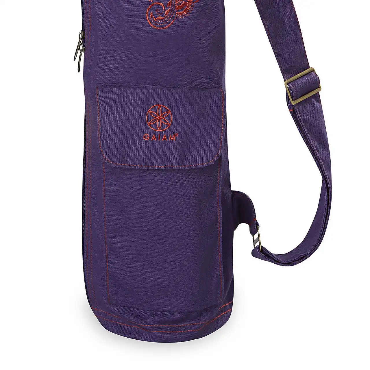 Gaiam чохол з ременем для килимка AUBERGINE 62914