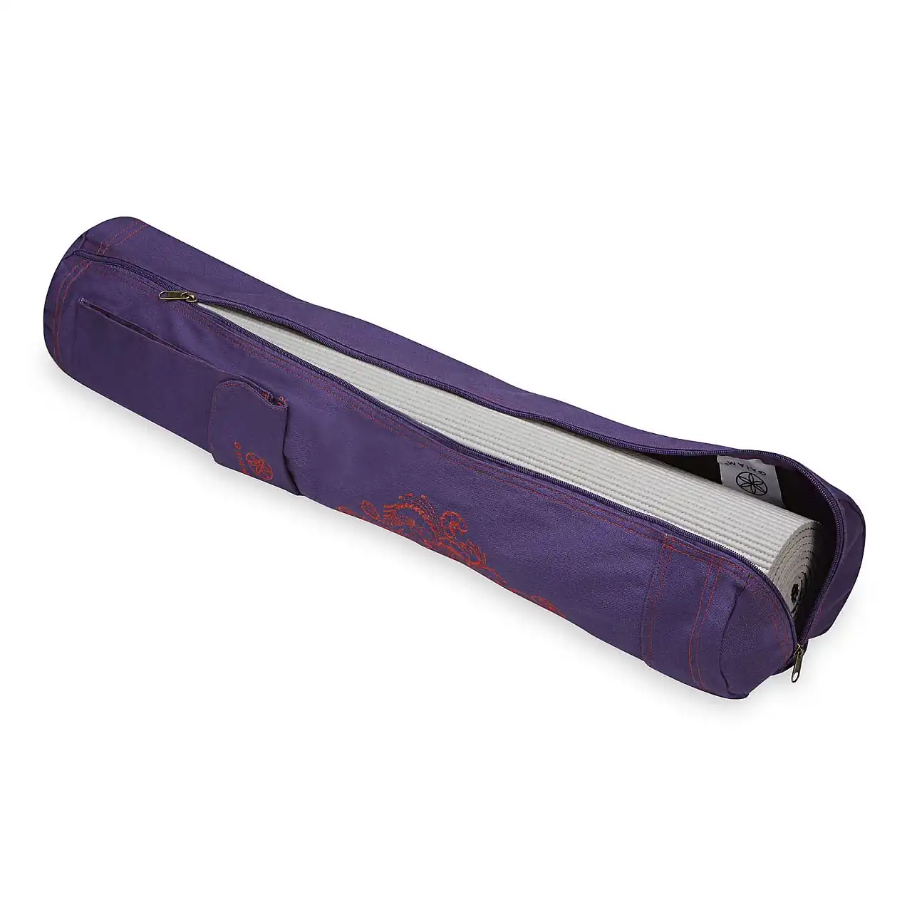 Gaiam чохол з ременем для килимка AUBERGINE 62914