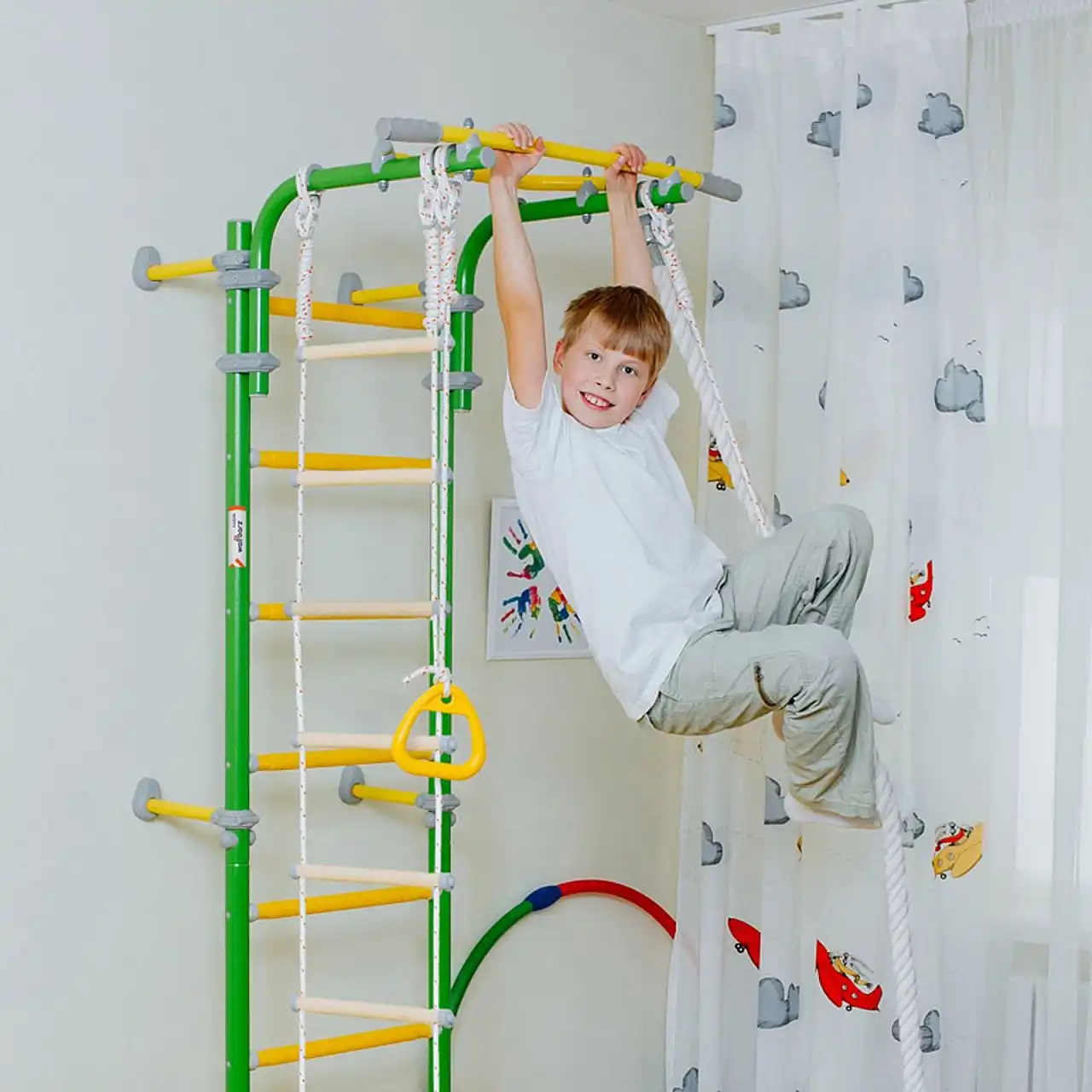 WallBarz шведская стенка FAMILY 2W, оранжевый