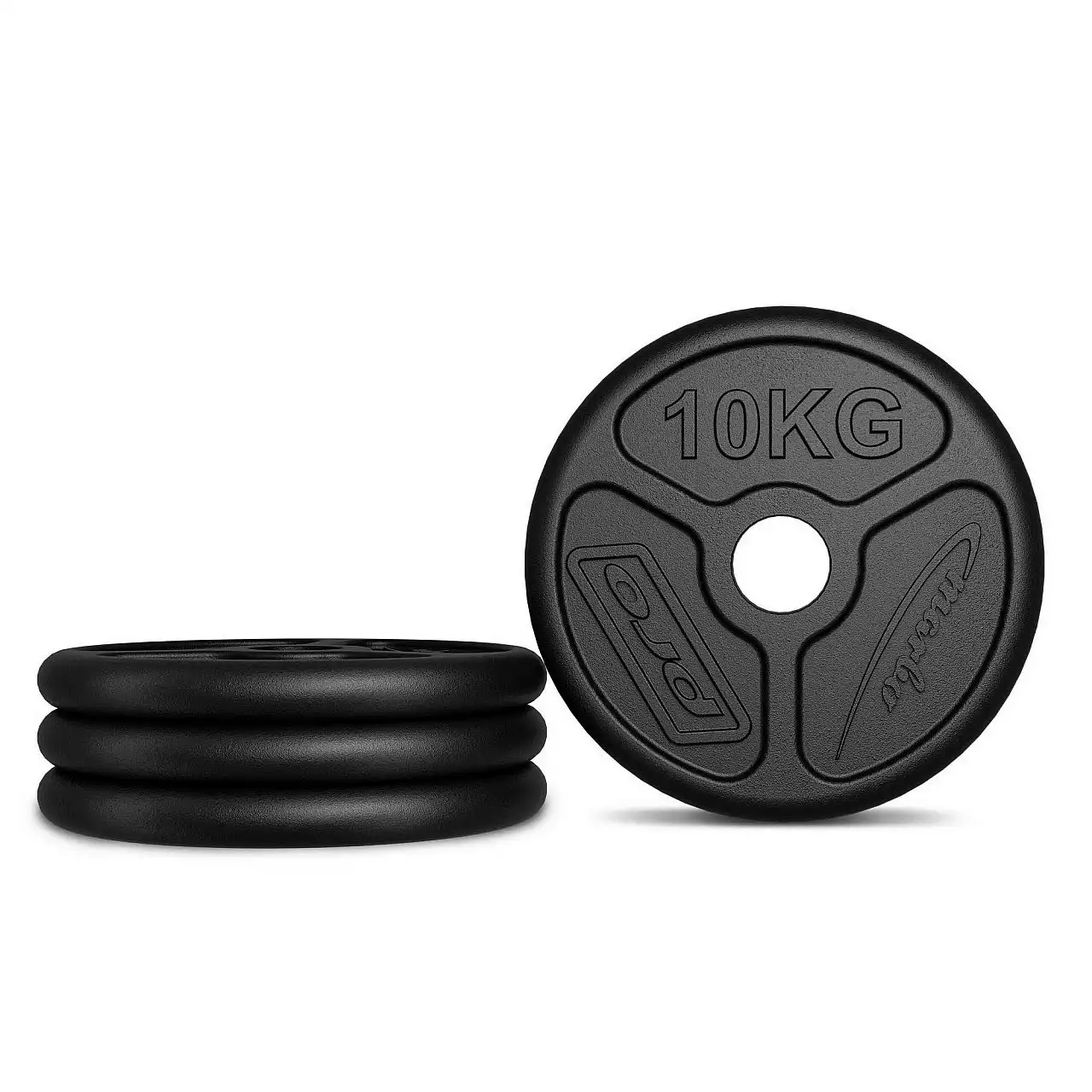 Диск олімпійський чавунний Marbo Sport 10кг