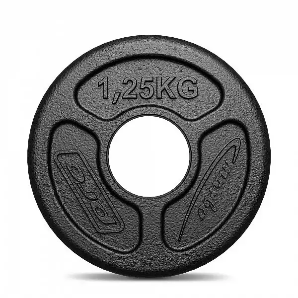 Диск олімпійський чавунний Marbo Sport 1.25 кг